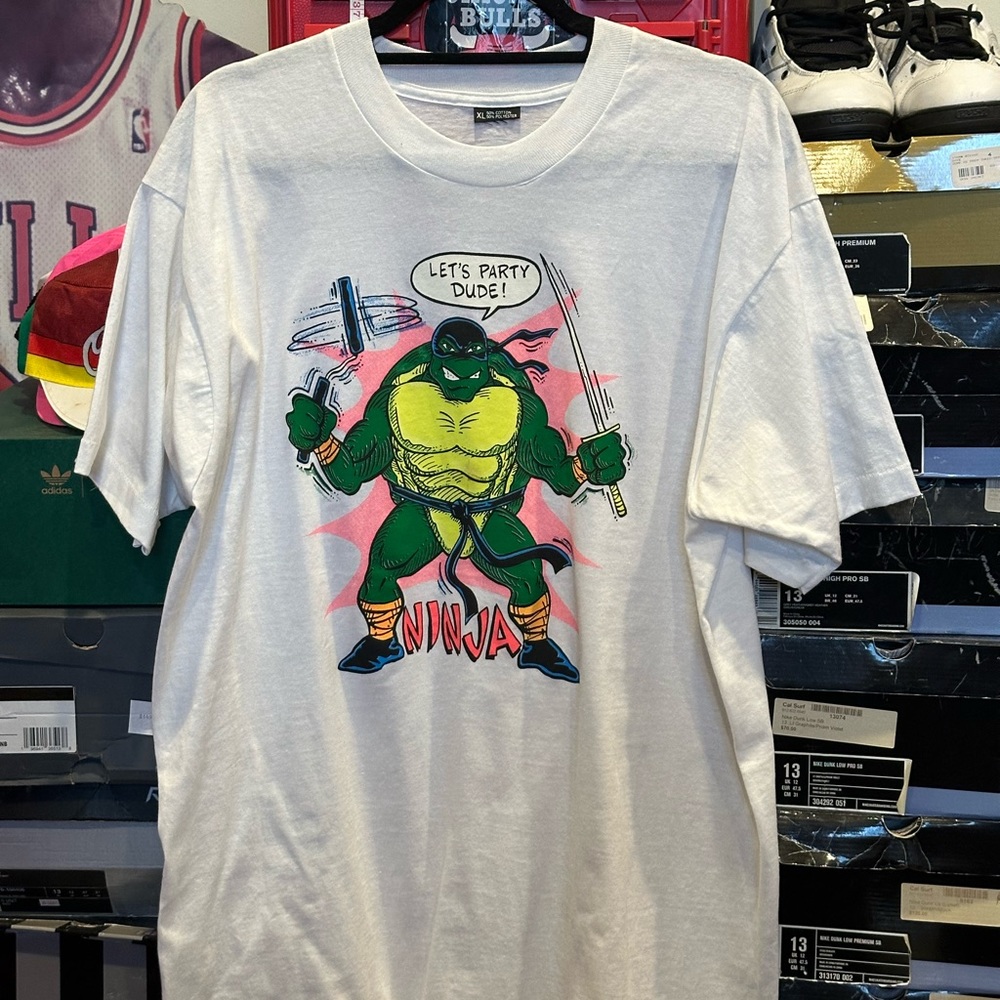 Vintage Bootleg TMNT Shirt